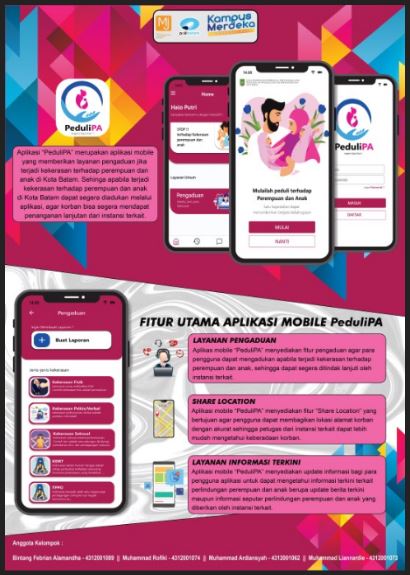 Pamer In Aplikasi Mobile Layanan Konsultasi Pengaduan Tindak