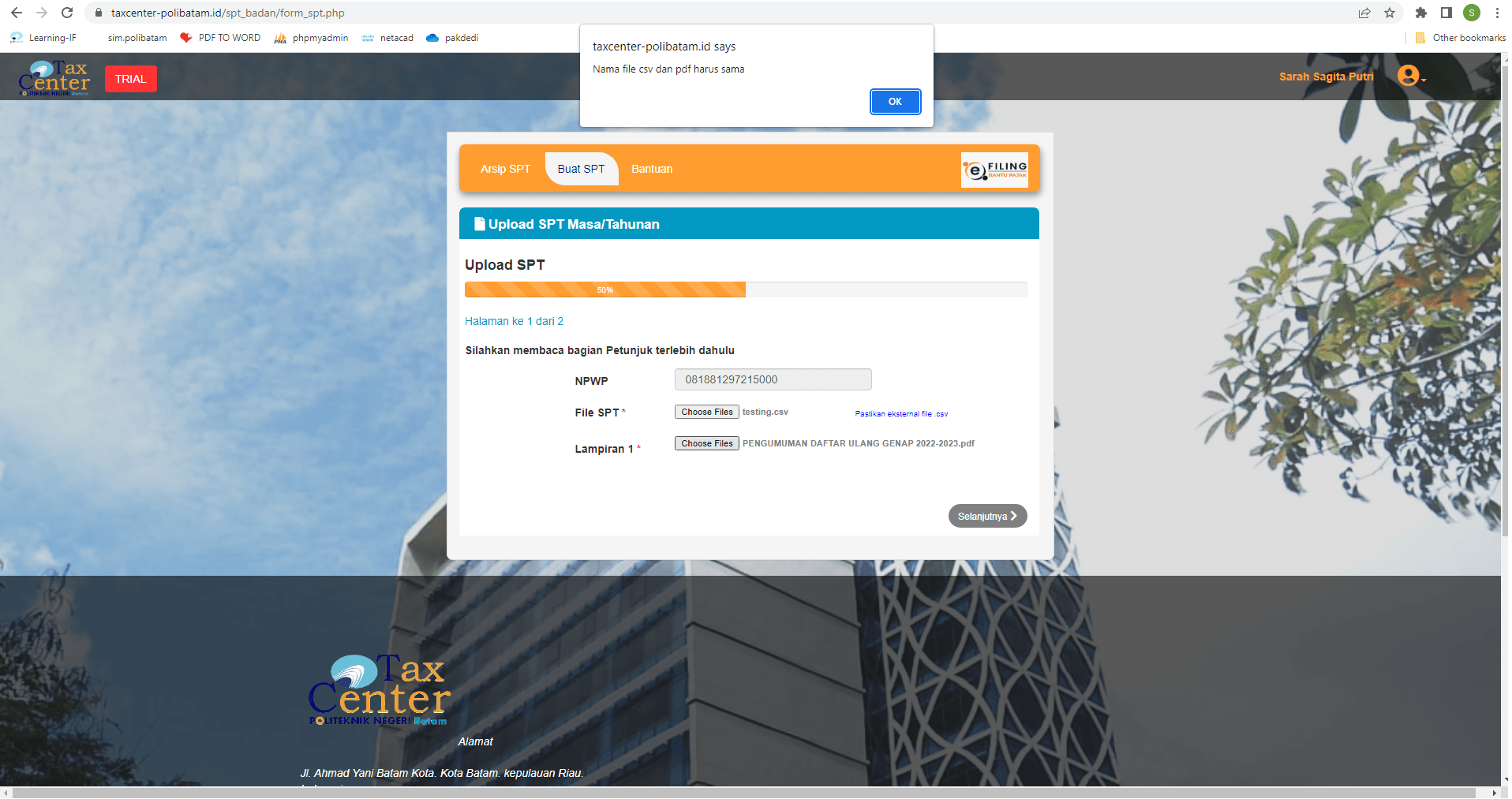 Pamer.in | Upgrade Aplikasi E-Filing Pelaporan SPT Tahunan Wajib Pajak ...