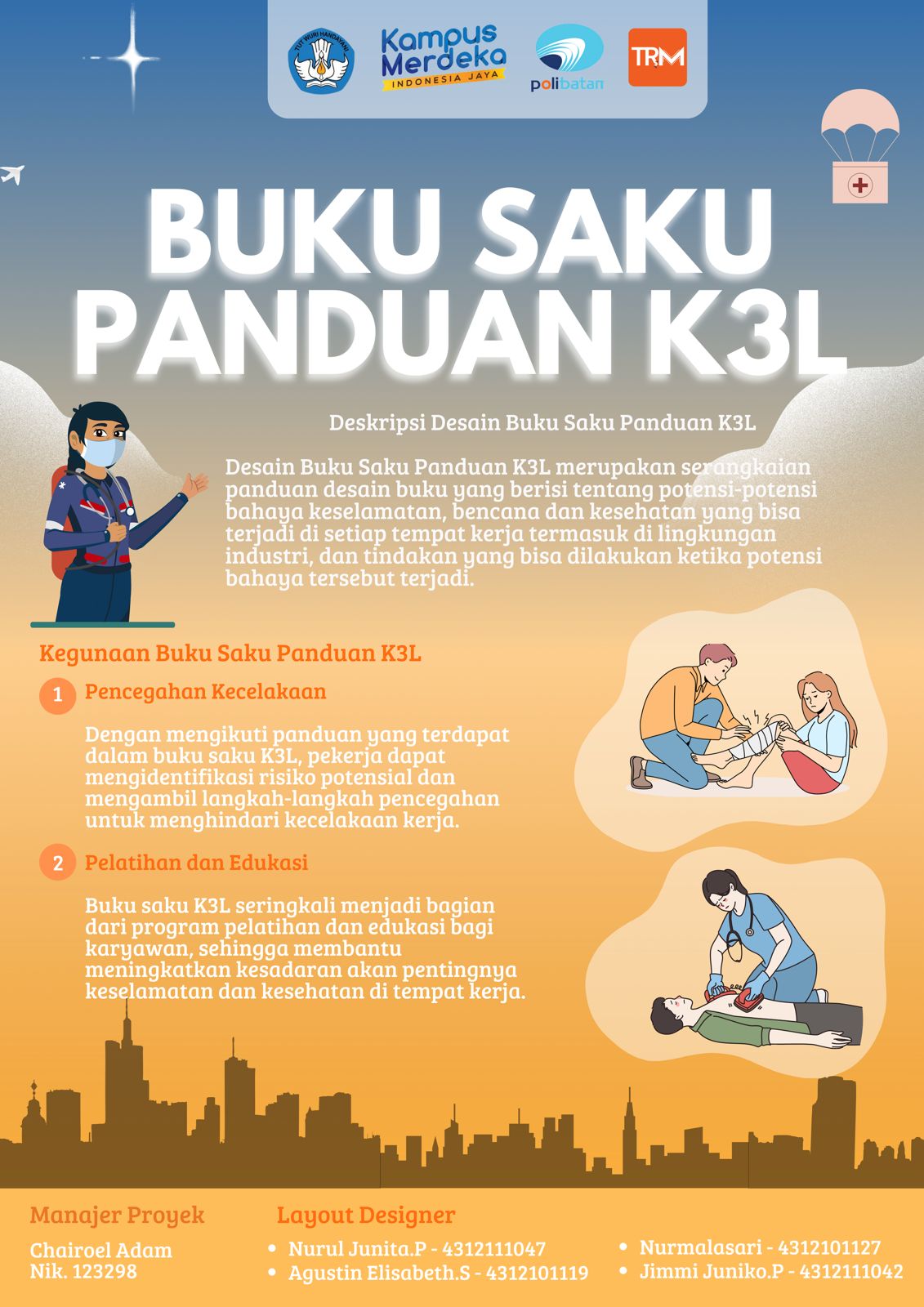 Pamer.in | Pembuatan Desain Buku Saku Panduan K3L