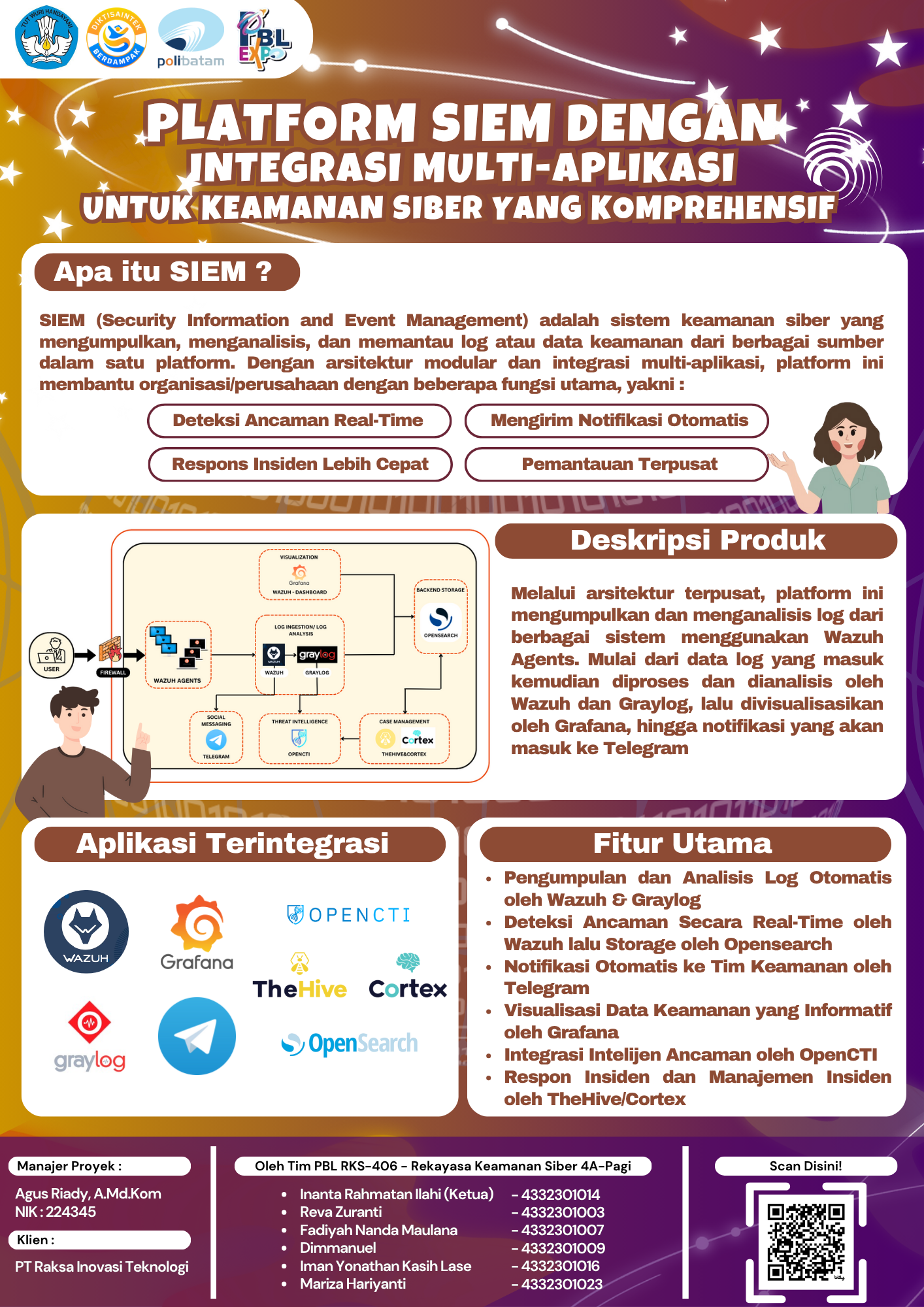 Pamer.in | Platform SIEM Berbasis Wazuh dengan Integrasi Multi-Aplikasi ...